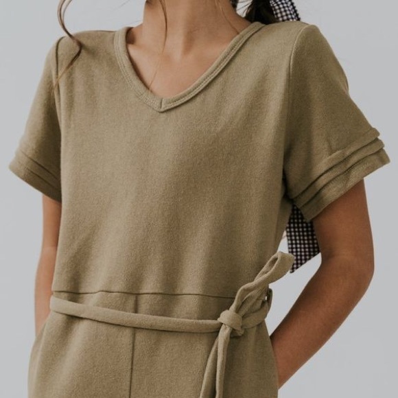 LIBSON BELTED JUMPSUIT || ROOLEE - Picture 2 of 3